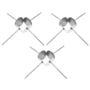 12 Pcs Pipe Nail Mold Baking Nails for Cakes Cupcake Decorating Kit