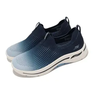 【SKECHERS】休閒鞋 Go Walk Arch Fit 女鞋 輕量 緩衝 足弓支撐 運動 健走鞋 單一價(896263-WNVLV)