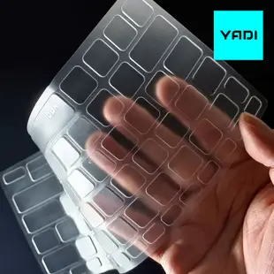 YADI Apple Macbook Pro 15 2016(Touch bar)(A1990、A1707) 專用 高透光 SGS 抗菌鍵盤保護膜