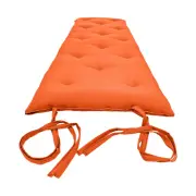 Twin Japanese Floor Rolling Mattress, Cotton Shiki Futon Mat 3 x39x 80 Orange