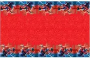 Multicolor Rectangular Spiderman Plastic Table Cover (54" x 84") 1 Count - Reusable Plastic Tableware, Perfect Party Decorations for Themed Events & Birthday Celebrations