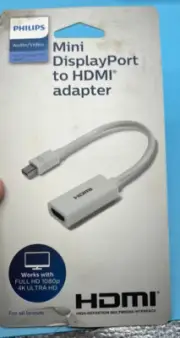 Philips Accessories Mini DisplayPort to HDMI Adapter