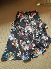 COOPER ST BOTANICAL ASYMMETRIC SKIRT size 12