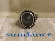 NWT Sundance Catalog Silver Labradorite “Enraptured” Ring size 6 $138