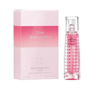 GIVENCHY 紀梵希 Live Irresistible Rosy Crush 粉紅傾城女性淡香水 3ml