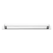Osaka Cabinet Pull with Backplate CTC256mm Brushed Chrome