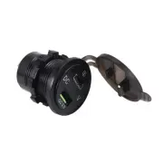 18W 3.0 USB Car 48W Type-C PD Fast Socket Outlet Adapter for Car, Boat,1398