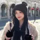 【Acorn 橡果】韓系針織護耳毛帽保暖防風耳罩毛球帽1744(黑色)