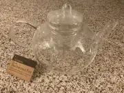 New Glass Teapot With Removable￼ Glass Infuser World Market