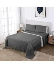 Anne Klein Westhill Dot Sateen 300 Thread Count Sheet Set