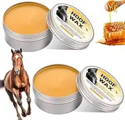 Dansib 2 Pcs Hoof Wax 7 oz Horse Hoof Wax Hoof Clay for Horse Hoof Wall Separation, Cracks, Crevices and White Line Supplies