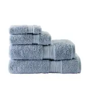MyHouse Celene Egyptian Loop Bath Towel Collection - Hazy Blue - Bath Sheet