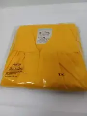 Happy Graduates Graduation Sets, Cap, Gown, Tassel Yellow Gold Medium 3'10"-4'1"
