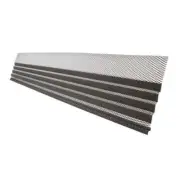 Hoover Dam 3 ft. Charcoal Metal Mesh Gutter Guard