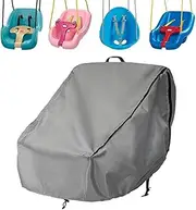 Toddler Swing Dust Cover - Waterproof Dust Cover for Toddler Swing Seat,Enjoy Outside Fun Zipper Closure Swing Seat Cover for Nursery, Park, Backyard