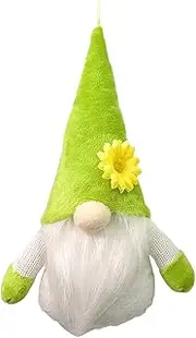 Sunflower Gnomes Decor | Handmade Cute Swedish Tomte Farmhouse Sunflower Gnome Doll,Sunflower Kitchen Decor, Spring Summer Sunflower Decor for Tiered Tray