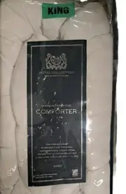 Hotel Collection Fine Linens For The Bed 250 TC KING Plump Soft Loft Poly-Fill