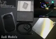 HUD Head Up Display 5.5" OBD II 2 Speed RPM Warning System for all models Audi (for: Audi)