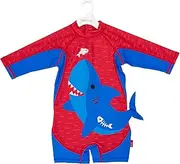 [Zoocchini] Baby/Toddler Rash Guard One-Piece Swimsuit – UPF 50+ Quick-Dry 3/4 Sleeve Surf Suit