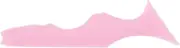 Beatifufu Beauty Aid Makeup Mascara Palette Mascara Tool Applicator Mascara Drawing Makeup Pads Eye Brow Stick Eyeliner Black Face Makeup Brush Eye Makeup Tape Lip Pink Silicone Beauty