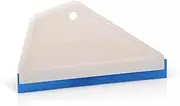 QIKUSI Window Cleaner Glass Shower Auto Water Wiper Rubber Blade for Vehicle Home Water Ice Drying Cleaning Residual Removing Car Wrap Tool