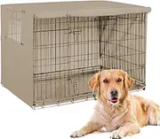 Dog Crate Cover - Oxford Kennel Cover | Dog Crate Cover, Pet Crate Cover, Pet Kennel Cover, Windproof Kennel Cover, Dog Crate Cover