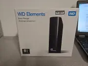 New Western Digital Elements 8TB External Hard Drive
