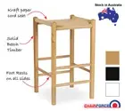 Hans Wegner Replica Kitchen Couther Stool - 3 Colours