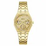 Guess Quinn Ladies Watch in Gold
