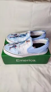 EXCLUSIVE JACKASS STEVE-O SIZE 13 EMERICA WINO G6 SLIP-ON SHOES MENS NEW W/BOX