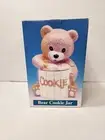 Mischievous Bear Cookie Jar 11" x 7" New in Box