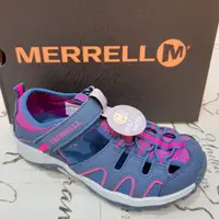 在飛比找蝦皮購物優惠-MERRELL KIDS 女童水陸兩棲越野鞋 163003