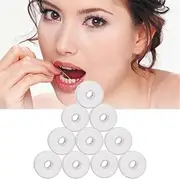 10 Rolls 50m Dental Flosser Oral Hygiene Teeth Cleaning Wax Mint Flavored Dental Floss Spool Toothpick Teeth Flosser Tooth Clean