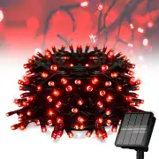 Solar String Lights for Outside, 39Ft 100 LED Solar String Lights Outdoor with 8