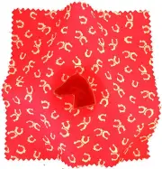 Horse shaped Rockin Rosin for violin viola or cello, patterned cloth free post