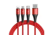 3 in 1 Phone Charging Cable Cable Joyroom For iPh iPad Samsung Android