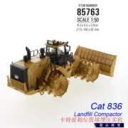 1:50 DM 836 LANDFILL COMPACTOR Construction Machine Equipment Diecast Model