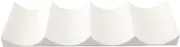 Kitchen Space Saving Can Holder Fridge Organiser Wine Beer Stacking Bottle Rack Milky White