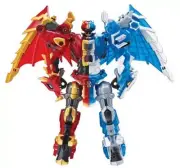 Super Ten Youngsil Double Dragon Robot Toy - Transforming Robot