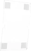 DIYEAH 6x4 Acrylic Sign Stand Wall-Mounted Frame Document Holder Photo Home Decor