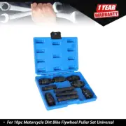 10pcs Motorcycle Dirt Bike ATV Flywheel Puller Set Tool Universal Left Thread