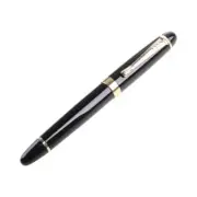 Jinhao X450 Black Nib Gold Trim Fountain Pen Nice