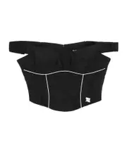 corset style top S,XL,XS,L,M Black