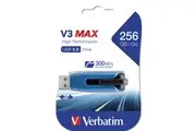 Verbatim Store'n'Go V3 Max High Performance 256GB USB Stick Drive For Laptop PC