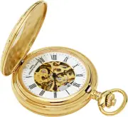 Charles-Hubert, Paris Mechanical Pocket Watch, SILVER, Pocket Watch