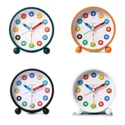 Round Educational Alarm Clock Table Alarm Clock Student Children