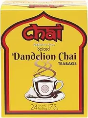 Chai Tea Spiced Dandelion Chai 24 Tea Bags