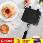 Sandwich Maker Easy Clean Flip Grill Pan Reversible Griddle Pan Kitchen Cookware