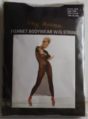 Leg Avenue Style 8292 Fishnet Bodywear W/G String One Size Fits Most 100-175 Lbs