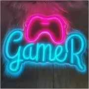 Sign Lamp Game Neon Sign Led Neon Light For Bedroom Club Shop Game Room Decoration Wall Light Up Signs 40.6x30.4cm